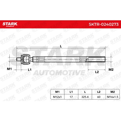 Tie Rod Assembly Stark SKTR-0240273 SKTR-0240273 - photo 7
