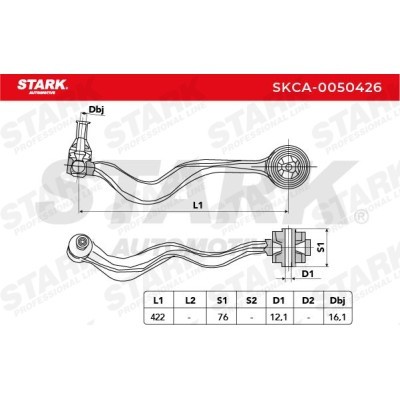 Control Arm Stark SKCA-0050426 SKCA-0050426 - photo 6
