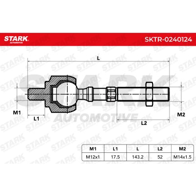 Tie Rod Assembly Stark SKTR-0240124 SKTR-0240124 - photo 5