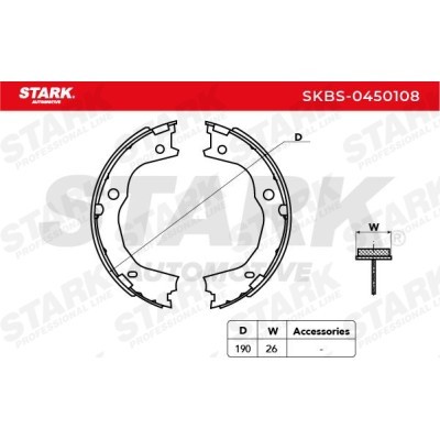 Brake Pads Set Stark SKBS-0450108 SKBS-0450108 - photo 5