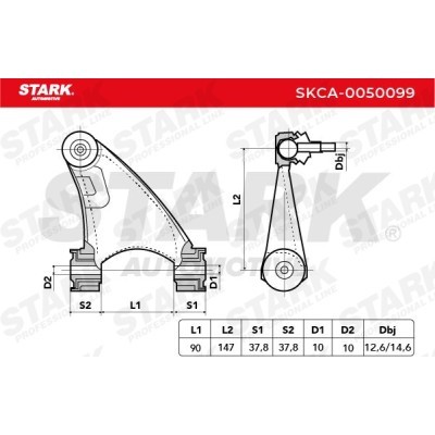Control Arm Stark SKCA-0050099 SKCA-0050099 - photo 3