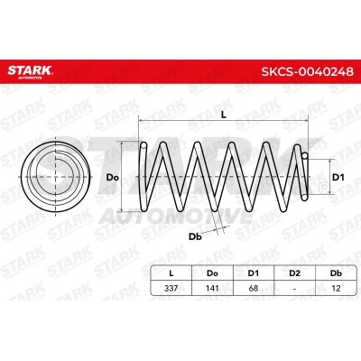 Suspension Spring Stark SKCS-0040248 SKCS-0040248 - photo 6