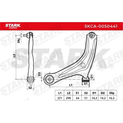 Control Arm Stark SKCA-0050441 SKCA-0050441 - photo 4
