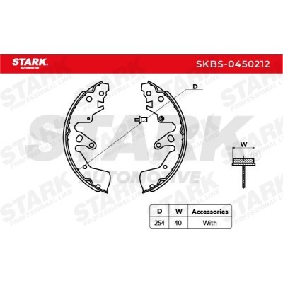 Brake Pads Set Stark SKBS-0450212 SKBS-0450212 - photo 6