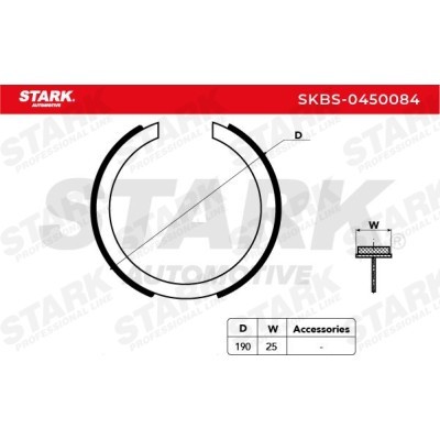 Brake Pads Set Stark SKBS-0450084 SKBS-0450084 - photo 4
