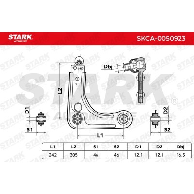 Control Arm Stark SKCA-0050923 SKCA-0050923 - photo 7