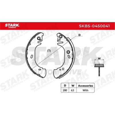 Brake Pads Set Stark SKBS-0450041 SKBS-0450041 - photo 4