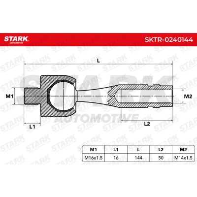 Tie Rod Assembly Stark SKTR-0240144 SKTR-0240144 - photo 5
