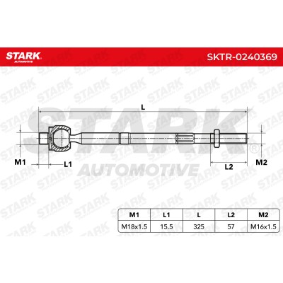 Tie Rod Assembly Stark SKTR-0240369 SKTR-0240369 - photo 5
