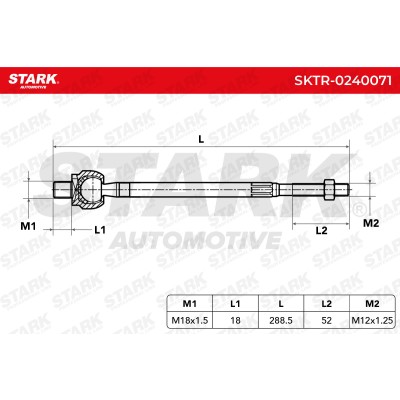 Tie Rod Assembly Stark SKTR-0240071 SKTR-0240071 - photo 10