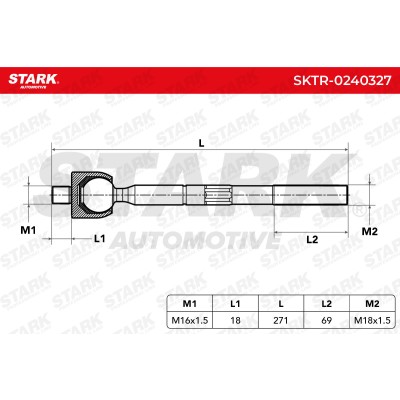 Tie Rod Assembly Stark SKTR-0240327 SKTR-0240327 - photo 6