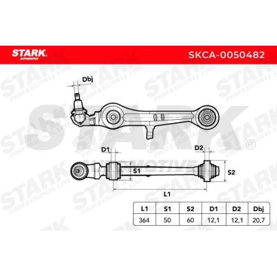 Control Arm Stark SKCA-0050482 SKCA-0050482 - photo 4