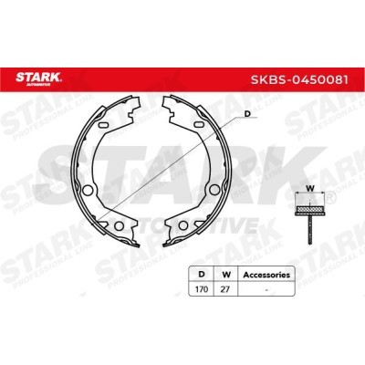 Brake Pads Set Stark SKBS-0450081 SKBS-0450081 - photo 4