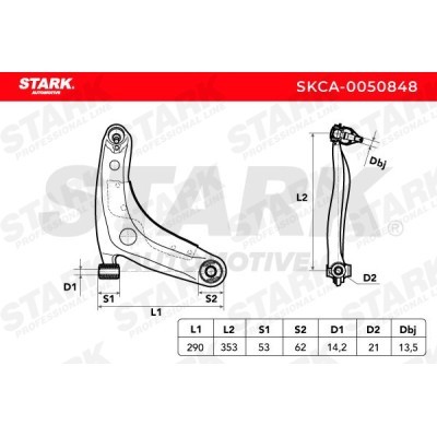 Control Arm Stark SKCA-0050848 SKCA-0050848 - photo 5