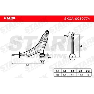 Control Arm Stark SKCA-0050774 SKCA-0050774 - photo 8