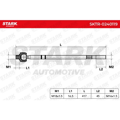 Tie Rod Assembly Stark SKTR-0240119 SKTR-0240119 - photo 5