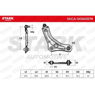 Control Arm Stark SKCA-00560578 SKCA-00560578 - photo 8