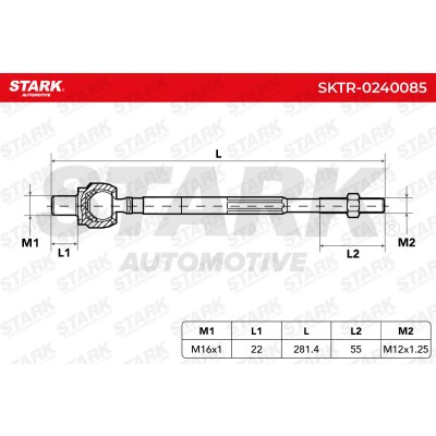 Tie Rod Assembly Stark SKTR-0240085 SKTR-0240085 - photo 6