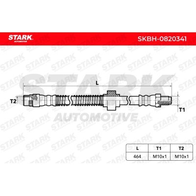 Brake Hose Stark SKBH-0820341 SKBH-0820341 - photo 6