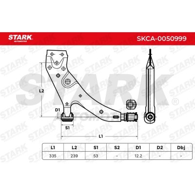 Control Arm Stark SKCA-0050999 SKCA-0050999 - photo 5