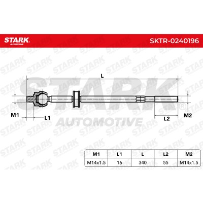 Tie Rod Assembly Stark SKTR-0240196 SKTR-0240196 - photo 7