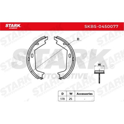 Brake Pads Set Stark SKBS-0450077 SKBS-0450077 - photo 6