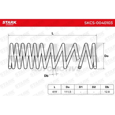 Suspension Spring Stark SKCS-0040103 SKCS-0040103 - photo 6