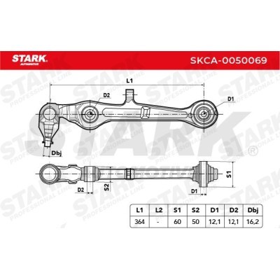 Control Arm Stark SKCA-0050069 SKCA-0050069 - photo 4