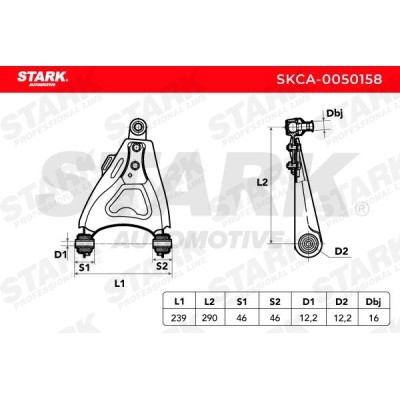 Control Arm Stark SKCA-0050158 SKCA-0050158 - photo 4