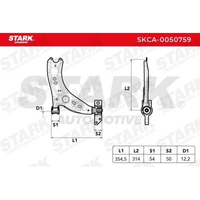 Control Arm Stark SKCA-0050759 SKCA-0050759 - photo 6