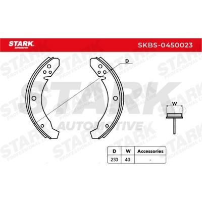 Brake Pads Set Stark SKBS-0450023 SKBS-0450023 - photo 4