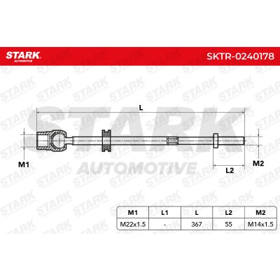 Tie Rod Assembly Stark SKTR-0240178 SKTR-0240178 - photo 7