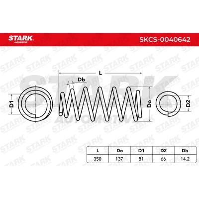 Suspension Spring Stark SKCS-0040642 SKCS-0040642 - photo 5
