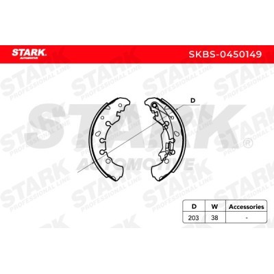 Brake Pads Set Stark SKBS-0450149 SKBS-0450149 - photo 5