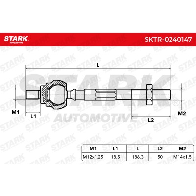 Tie Rod Assembly Stark SKTR-0240147 SKTR-0240147 - photo 4