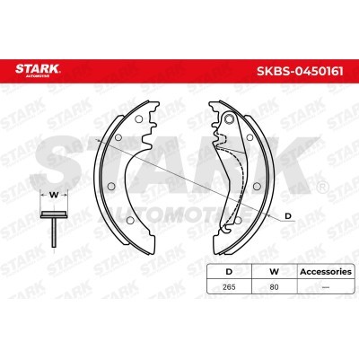 Brake Pads Set Stark SKBS-0450161 SKBS-0450161 - photo 5