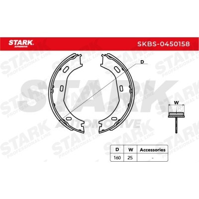 Brake Pads Set Stark SKBS-0450158 SKBS-0450158 - photo 5