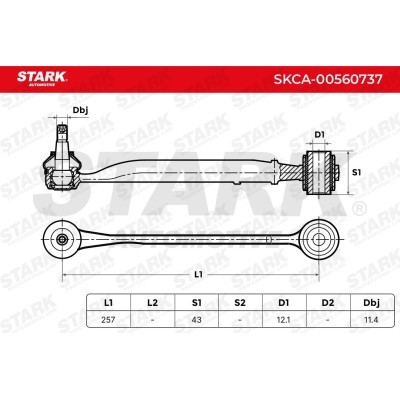Control Arm Stark SKCA-00560737 SKCA-00560737 - photo 7
