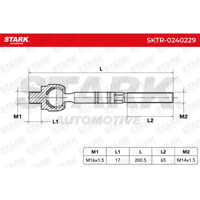 Tie Rod Assembly Stark SKTR-0240229 SKTR-0240229 - photo 5