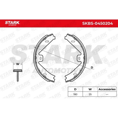 Brake Pads Set Stark SKBS-0450204 SKBS-0450204 - photo 3