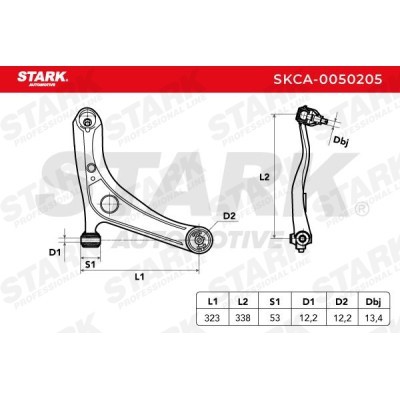 Control Arm Stark SKCA-0050205 SKCA-0050205 - photo 4