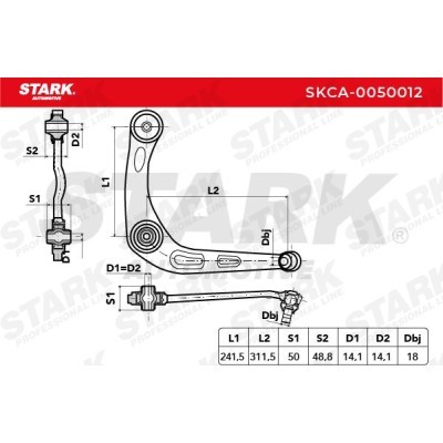 Control Arm Stark SKCA-0050012 SKCA-0050012 - photo 4