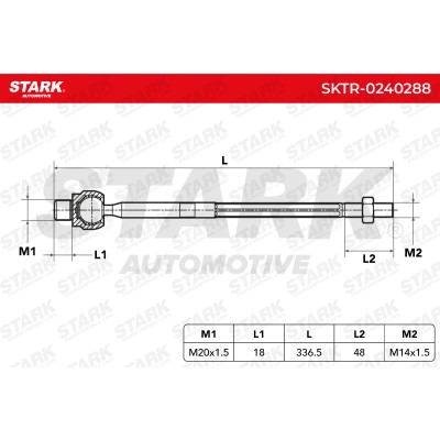 Tie Rod Assembly Stark SKTR-0240288 SKTR-0240288 - photo 6