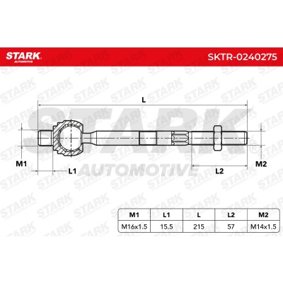 Tie Rod Assembly Stark SKTR-0240275 SKTR-0240275 - photo 5