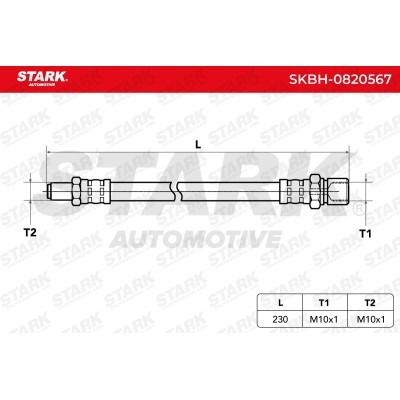 Brake Hose Stark SKBH-0820567 SKBH-0820567 - photo 6