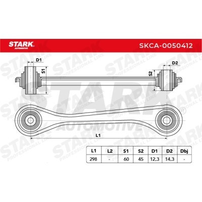 Control Arm Stark SKCA-0050412 SKCA-0050412 - photo 6