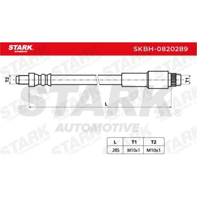 Brake Hose Stark SKBH-0820289 SKBH-0820289 - photo 4