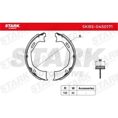 Brake Pads Set Stark SKBS-0450171 SKBS-0450171 - photo 5