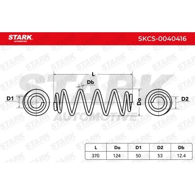 Suspension Spring Stark SKCS-0040416 SKCS-0040416 - photo 5