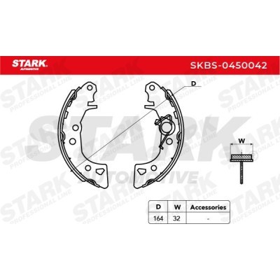 Brake Pads Set Stark SKBS-0450042 SKBS-0450042 - photo 4